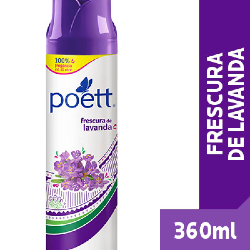 DESODORANTE AEROSOL POETT 360 LAVANDA